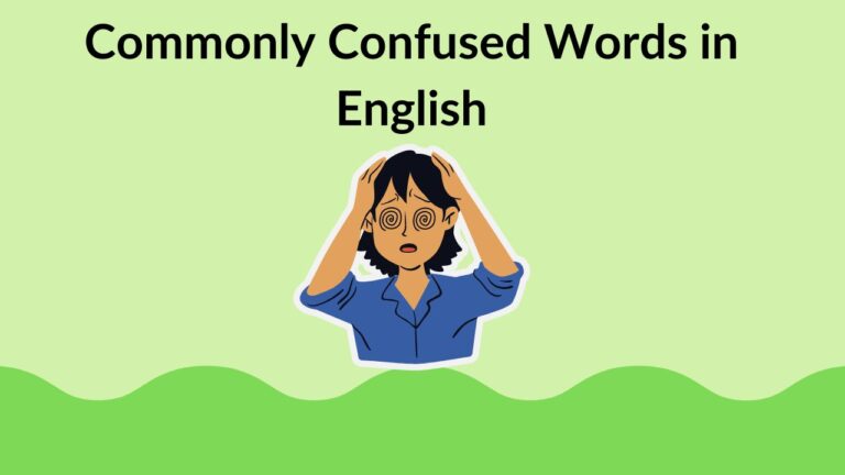 Commonly Confused Words in English